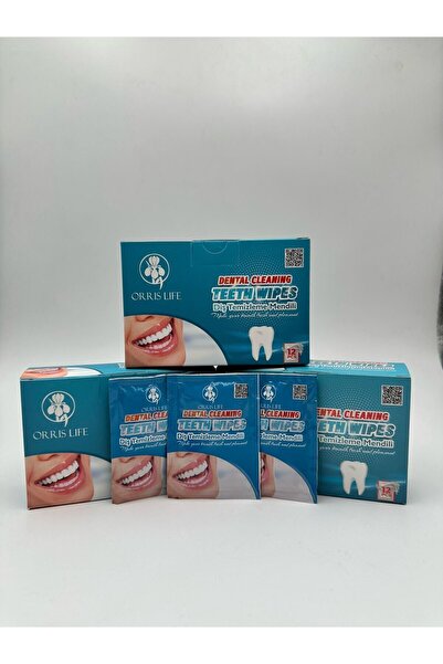 ORRİSLİFE Kozmetik Diş Temizleme Mendili "3 Kutu Şaset"