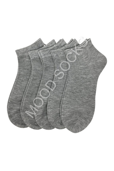 Enika Moda Pamuklu Bilek Boy Çorap 5'li Set - Günlük Kullanım İçin Rahat Lastik