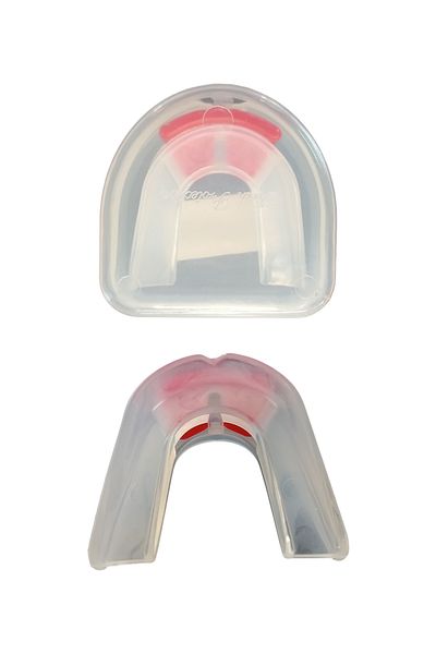 DO-SMAI Double Palate Boxing with Protection Box Kick Boxing Basketball Silicone Mouthguard KO383