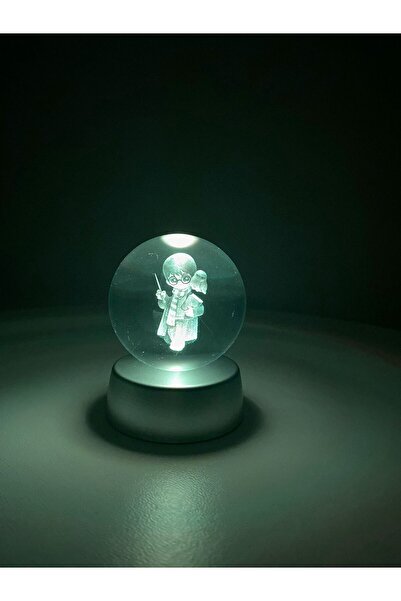 Nash Aksesuar 3d Harry Potter Temalı Işıklı Cam Küre