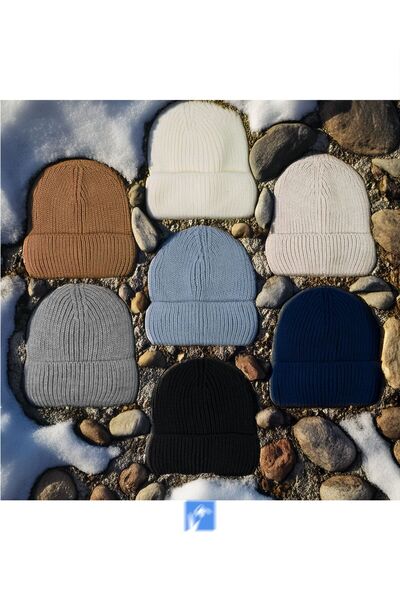 Kardelen Butik Denizli Зручна і тепла плоска шапка з підкладкою - для жінок і чоловіків