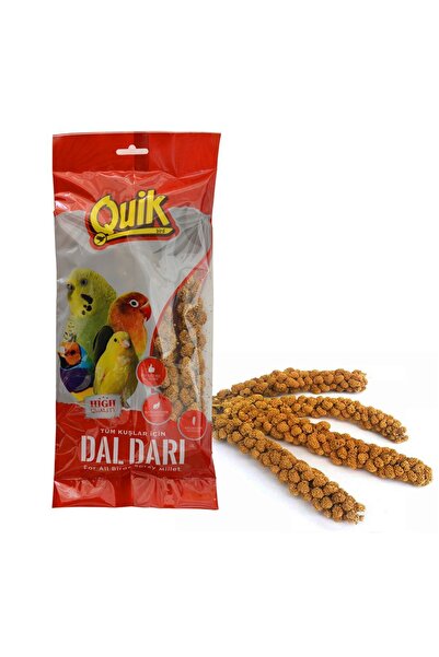 Quik Kuşlarınız İçin Doğal Dal Darı Poşet - 5 'li Paket