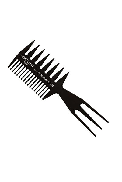 Fontenay مشط كربون احترافي مضاد للكهرباء الساكنة 034