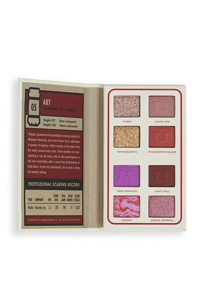 Revolution Disney Pixar Monsters University and Revolution Scarer Art Eyeshadow Palette - Eyeshadow Palette