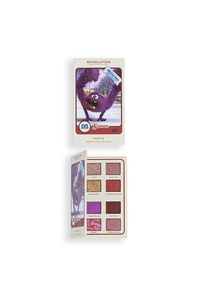 Revolution Disney Pixar Monsters University and Revolution Scarer Art Eyeshadow Palette - Eyeshadow Palette