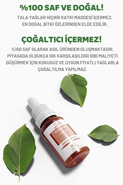 Tala Jojoba Yağı %100 Saf Ve Doğal Soğuk Sıkım 20 Ml