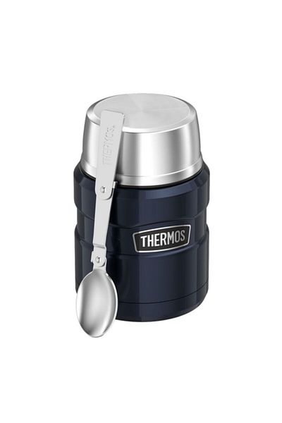 Thermos Midnight Blue Sk3000 Steel Food Thermos - 470Ml