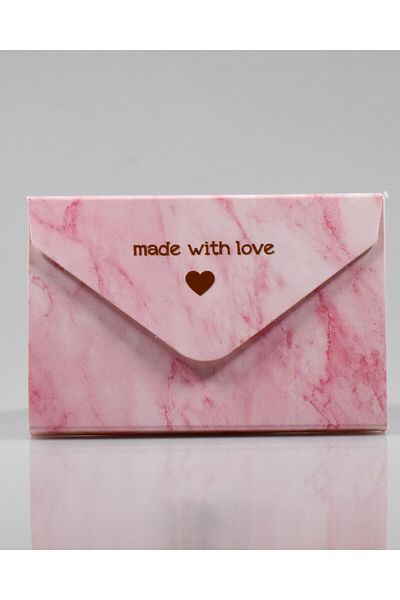 4nio Pink Marble Letter Book