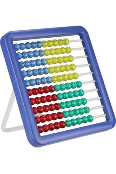 Medyen Μπλε πολυτελής χάντρα Mihsap Abacus Number