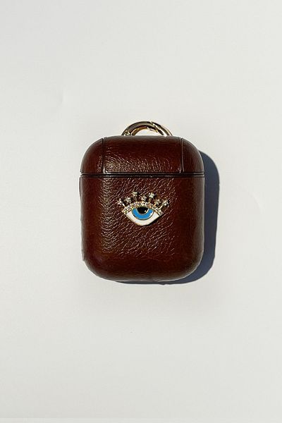 hey lori - Mocha Eye Detailed Apple 1-2 Case