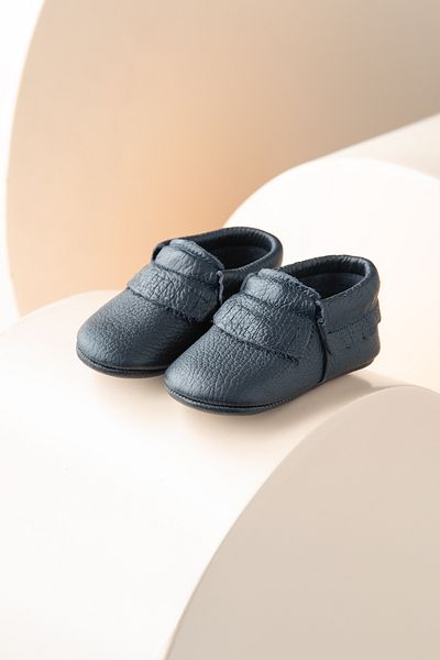 Banamio Maverick Genuine Leather Baby Shoes - Moccasin