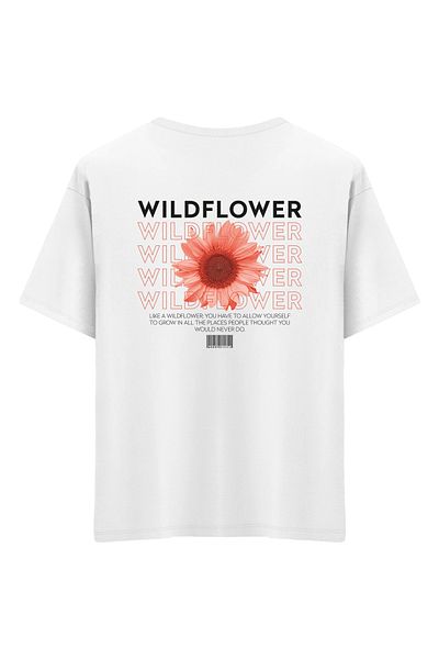 Mounte Bianca Unisex Wildflower - Μπλουζάκι Oversize