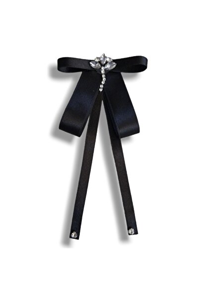 pegu baby collection SİYAH SATEN PEGU LUKS YAKA İĞNE YAKA BROŞ KURDELE BROŞ P...