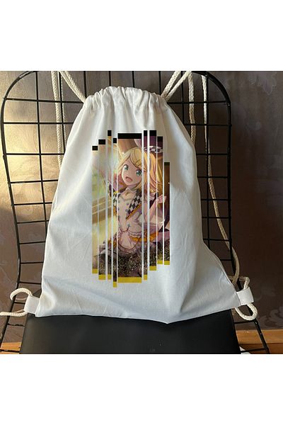 Kupabaskıcısı Project Sekai Kagamine Rin Cloth Bag
