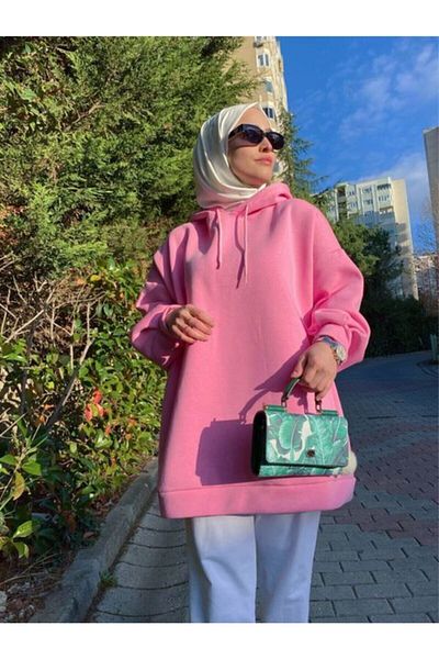 modabetce 1003 Μοντέλο Oversize Rose Gold Sweat