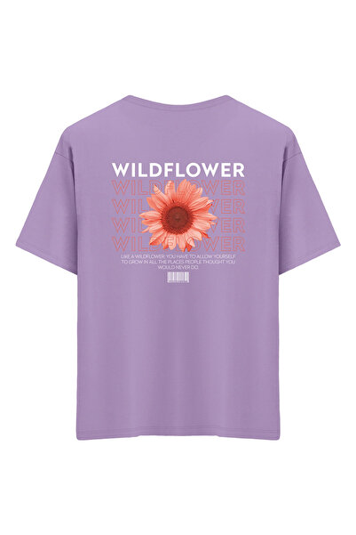 Mounte Bianca Unisex divlje cveće - Oversize kroj T-shirt