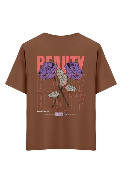 Mounte Bianca Unisex World - Μπλουζάκι Oversize