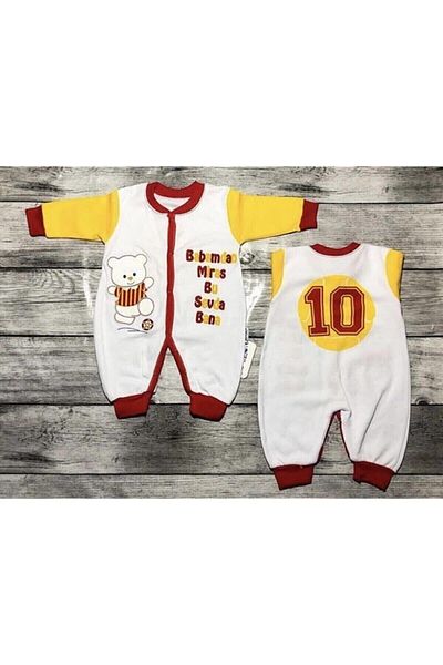 GÜLÜCÜK Baby Gs Ribbed Long Sleeve Jumpsuit