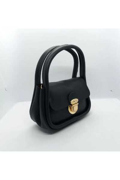 LCN Geantă de mână și de umăr casual - Mică, cu închidere prin apăsare și blo...