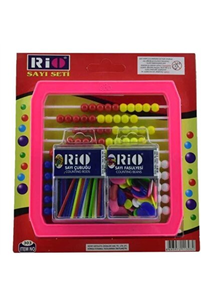 Ark Primary School Set of 3 Abacus + Counting Sticks + Counting Beans