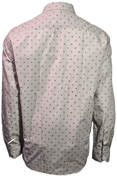 Campione 3709412 Чоловіча сіра сорочка - Качині лапки