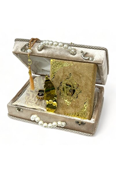 İPEK NEŞRİYAT İPEK HEDİYELİK - Seturi de miresești cu catifea și detalii aurii