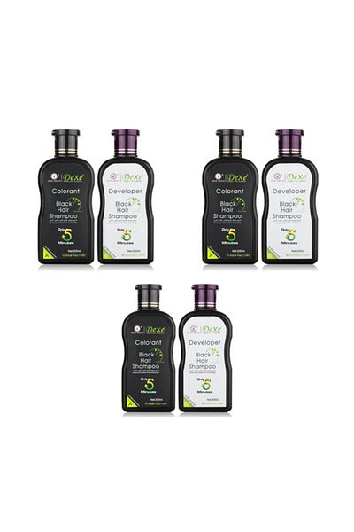Dexe 3-Piece Whitening Shampoo Set - 200+200 Ml