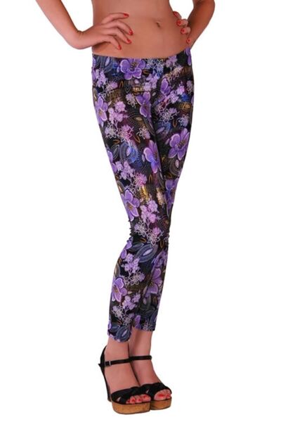 RedHotBest Lily-printed Tight - Çiçek Desenli Tayt