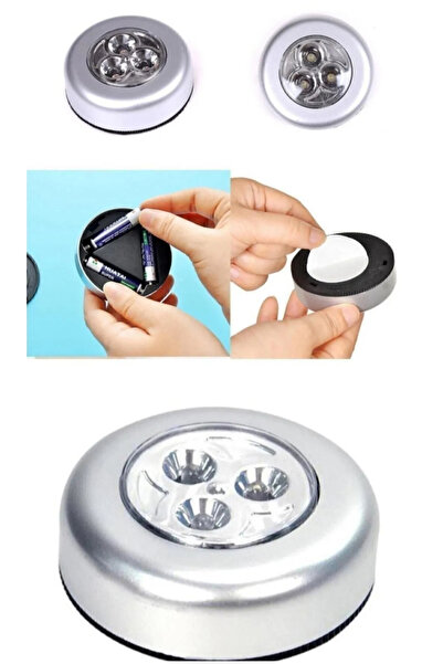 Hane216 3 Adet Vitrin Içi Mutfak Tezgah Üstü Dolap Içi Aydınlatma Yapışkanlı ...