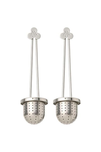 IKEA Tea Strainer, Stainless Steel, 14 Cm, 2 Cup Strainer