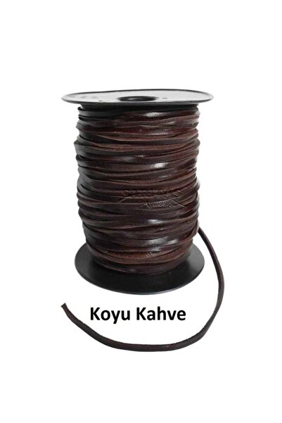 srtfootcare Leather Shoelace (dark Brown) Leathercraft 1.5 Meters