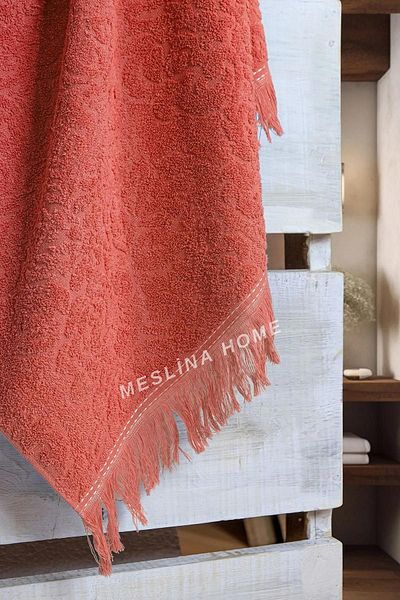 Meslina Home Πετσέτα μπάνιου με κρόσσια 80x160 - Μεγάλη πετσέτα hs-banyotek-losos
