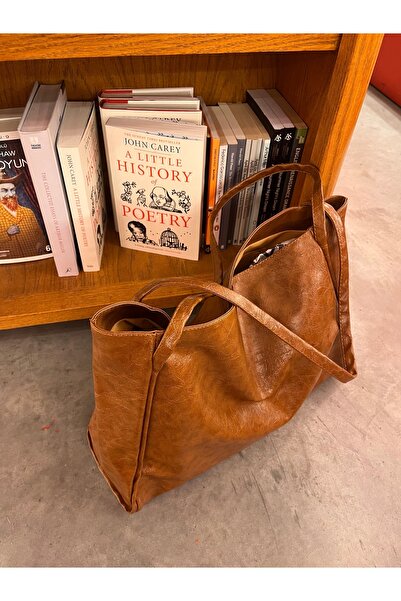 heybelprive Taba Özel Tasarım Omuz Çantası, Salaş Günlük Vintage Çanta