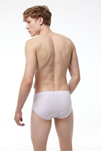Malabadi Ανδρικά σλιπ Modal Slip 2 Pack - Λευκό 053