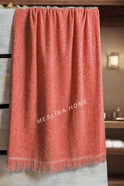 Meslina Home Πετσέτα μπάνιου με κρόσσια 80x160 - Μεγάλη πετσέτα hs-banyotek-losos
