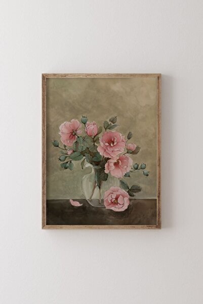 epiqart Λουλούδια - Ξύλινο Πλαίσιο