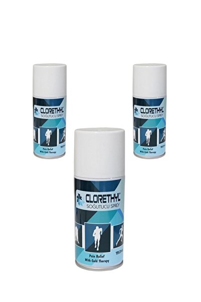 Clorethyl 150 Ml Soğutucu Sprey - 3 Adet