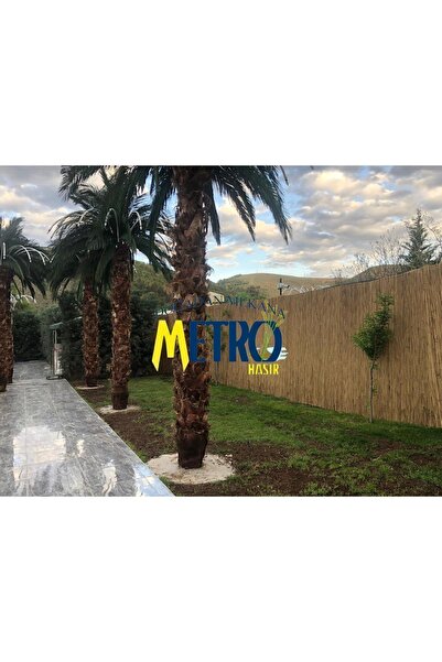 Natural Cane Wire Mesh Fence 1m X 6m Natural Bamboo -garden Fence - Canopy Wire Mesh -ceiling Decoration