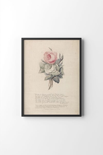 epiqart Rose - Black Frame