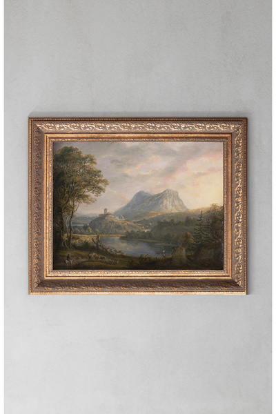 artflow Göl Manzarası - Çerçeve