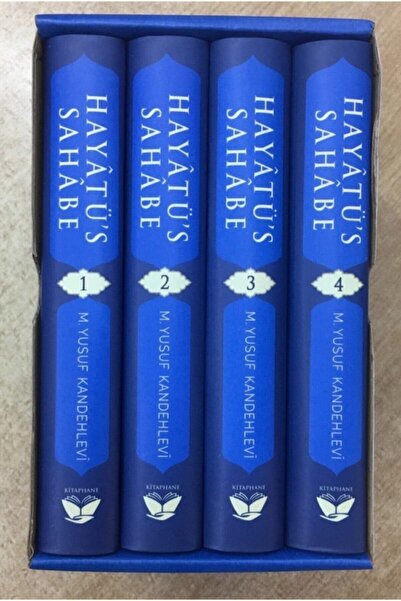 Kitaphane Yayınları Hayatüs Sahabe M.yusuf Kandehlevi 4 Cilt 14*22 Ebadında