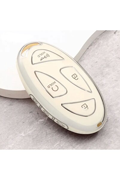 AYZ GARAGE Hyundai Ioniq - Off White TPU Key Case