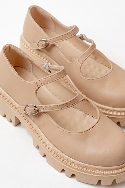 Aymood 868-756 Горіх Висока Підошва Щоденні Лофери