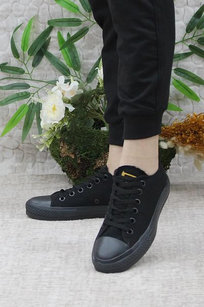 M.P. Black Orthopedic Women's Sports Shoes - Comfortable Light and Non-Slip