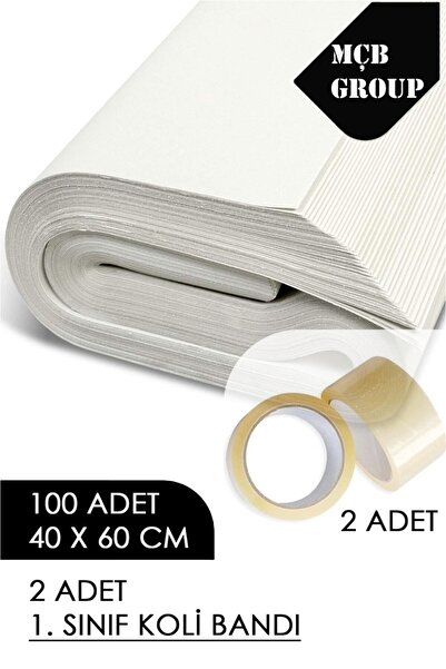 40x60cm Plate Glass Wrapping Transport Packaging Paper 100 Pieces + 2 Pieces Duct Tape