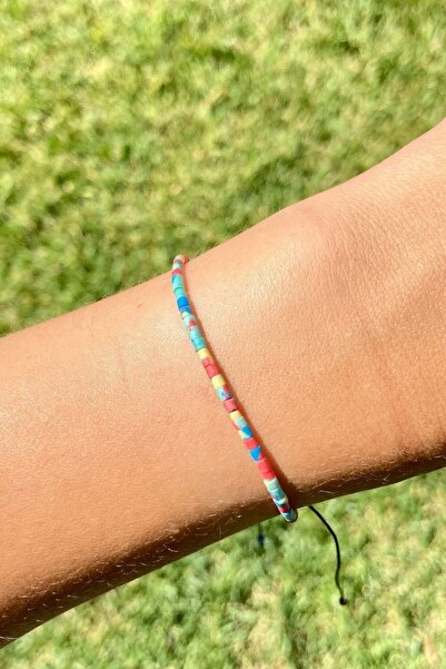 Colorful Afghan Bead Bracelet