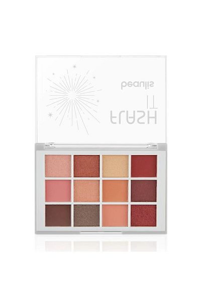 beaulis High Pigmented 12-Piece Colorful Pearlescent Matte Eyeshadow - Flash It