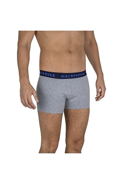Halberdier Halberdıer Men's Boxer Brief Pamuklu Likralı 3'lü Paket 3 Renk