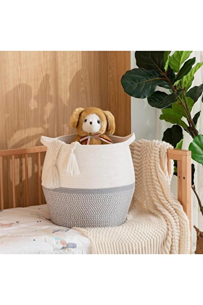 JÜTEX HOME Γιούτα, Ψάθινο καλάθι, Καλάθι μπάνιου, Καλάθι για βρώμικα πράγματα...