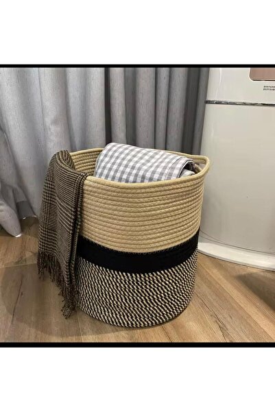 JÜTEX HOME Γιούτα, Ψάθινο καλάθι, Καλάθι μπάνιου, Καλάθι για βρώμικα πράγματα...